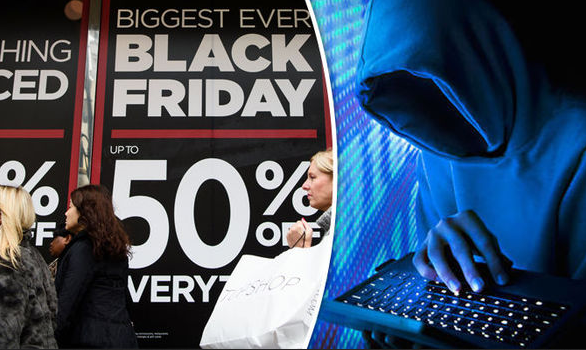 Black friday hackers phishing email malicious websites