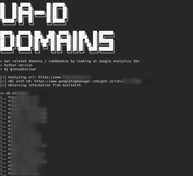 find domains owned by a company