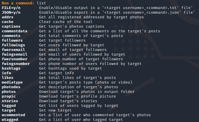 Osintgram is a OSINT tool on Instagram