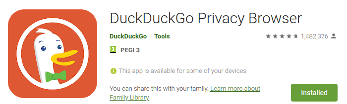 duckduckgo privacy browser