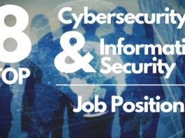 top cybersecurity job positions
