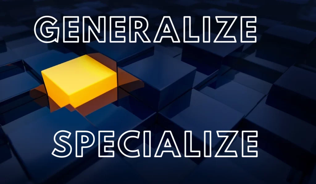 information security specializaton vs generalization